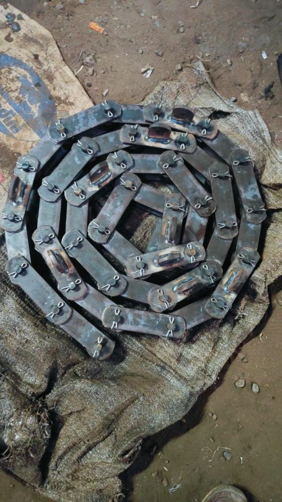 Chain coil after rebuild and pin replacement
