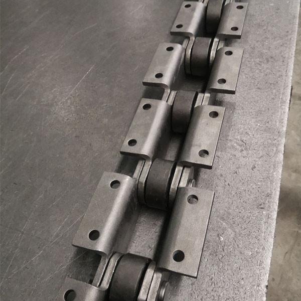 Chain links on the workshop floor at Bharat Engineering Works Co.